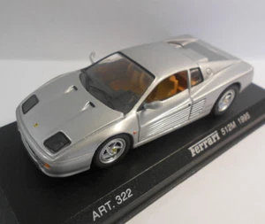 Corgi Detail 1/43 Scale - ART.322 FERRARI 512 M 1995 SILVER - Picture 1 of 3