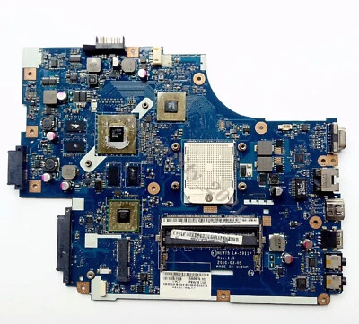 LA-5911P MBWVF02001 For Acer 5551 5551G 5552 5552G AMD HD6650M 1GB Motherboard - Image 1 of 4
