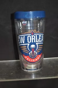 NBA New Orleans Pelicans 16oz Plastic Tumblar with Lid Tristan USA Hot Cold - Picture 1 of 7