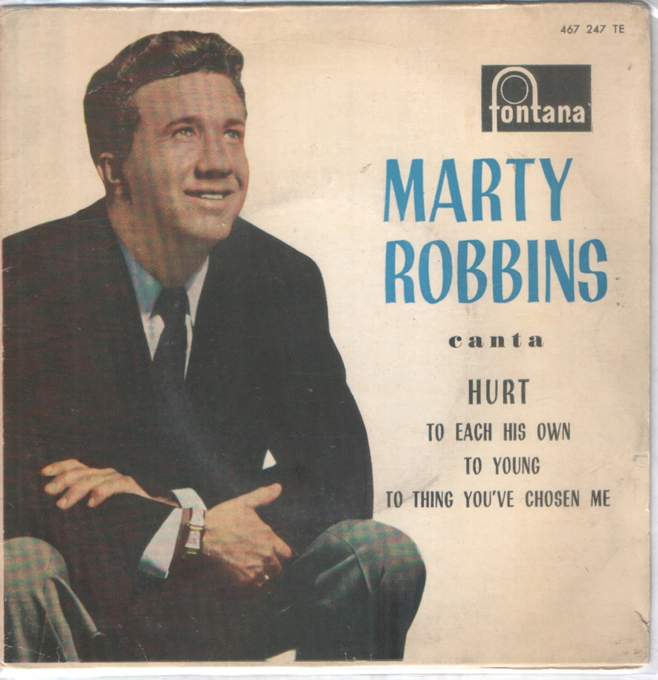 MARTY ROBBINS EP 1961 Hurt +3 - Image 1 of 1