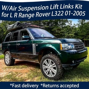 💥para 01-05 RANGE ROVER HSE L322 Kit de elevación Suspensión ajustable Eslabones Eleva Varillas - Imagen 1 de 4