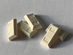 5 Lego Star Wars part - white 6210076 GOLD INGOT from 75387 - Picture 1 of 1