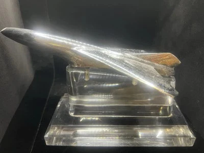 🔴 Mascot auto cofano radiatore AEREO per automobile americana USA vintage - Immagine 1 di 4