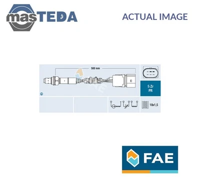 75038 LAMBDA OXYGEN O2 SENSOR FAE FOR SKODA FABIA I 1.4 16V 1.4L 74KW - Image 1 of 4