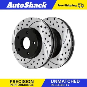 Front Coated Disc Brake Rotors Set for Ford Escape Mercury Mariner 3.0L V6 - Picture 1 of 7