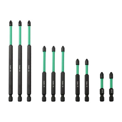 Heavy Duty Screwdriver Bits Hex Screwdriver Bits Alloy Steel Bits Magnetic Tips - Image 1 of 4