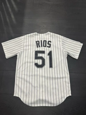Camiseta vintage Anthony Rios Chicago White Sox talla mediana etiqueta majestuosa Foto 1 de 3