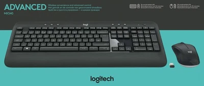 NEU - OVP - Logitech MK540 Advanced Kabelloses Tastatur und Maus Set - Schwarz - Bild 1 von 3