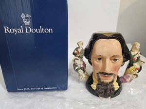 RARO Royal Doulton William Shakespeare Toby Edición Limitada LG Doble Mango Julieta - Imagen 1 de 5