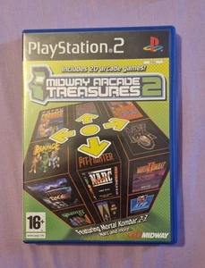 Midway Arcade Treasures 2 PlayStation PS2 Video Game With Manual PAL - Picture 1 of 2