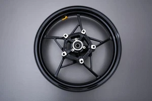 Front Black Wheel Rim Aluminium KAWASAKI Z500 Z 500 / SE 2024-X - Picture 1 of 4