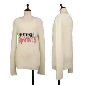 COMME des GARCONS GIRL Yarn Embroidery Knit Sweater Size 3(K-148193) - Picture 1 of 12