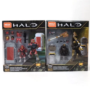 Mega Construx Halo GLB65 Hermes Hammer + GLB66 Spartan JFO Armor Power Pack - Picture 1 of 5