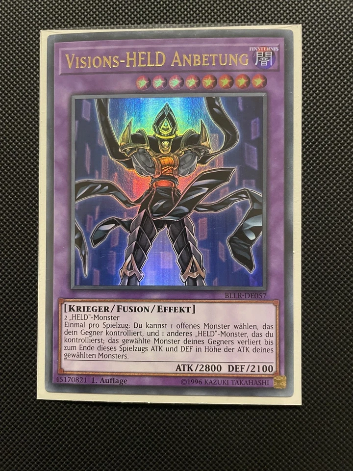 Yu-Gi-Oh! Visions-HELD Anbetung BLLR-DE057 Ultra Rare 1. Auflage Deutsch NM - Bild 1 von 1