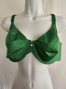 Cacique BH Damen grün ungefüttert Bügel BH Übergröße 42D - Bild 1 von 6