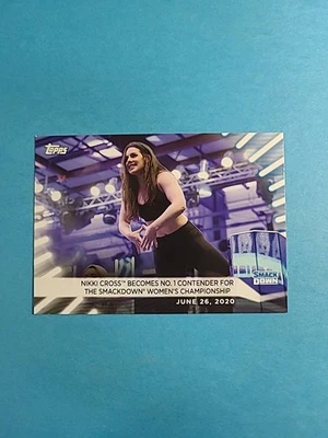 Nikki Cross 2021 Topps Women's Division WWE Wrestling Card # 33 J0381 - Image 1 of 2