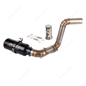 51mm Muffler Exhaust Tips Mid Link Pipe Slip Modified for Duke 390 200 2012-2016 - Picture 1 of 16