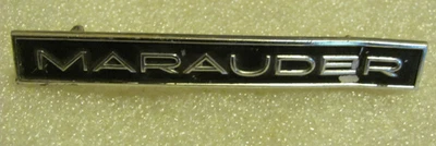 1964 MERCURY MARAUDER FENDER EMBLEM BADGE FoMoCo OEM GENUINE FACTORY ORIGINAL - Image 1 of 4