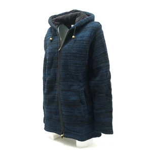 Chaqueta de Punto Lana Negro Gris Beige TAMAÑO S,M,L,XL Natural - Imagen 1 de 28