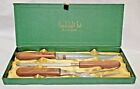 Vintage 3 Pc, Kutmaster Candlelight Set, Stainless Steel Carving Set with Box
