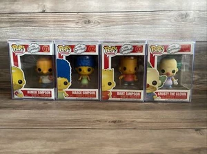 Funko Pop I Simpson Homer Simpson Marge Simpson Bart Simpson Krusty Il Clown - Foto 1 di 12