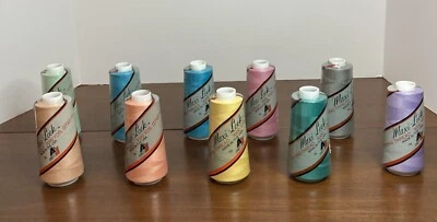 Serger Thread  3000 Yard Cones Maxi-Lock 10 Colors Unopened - Image 1 of 4