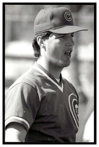 Bob Tewksbury (1988) Chicago Cubs Vintage Baseball Postcard Rd6 - Picture 1 of 2