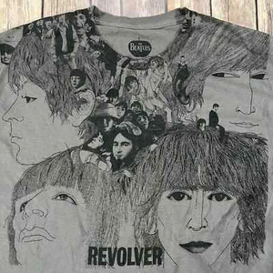 The Beatles Revolver T Shirt Large Concert Tour Promo Lennon McCartney Lot 2172 - Picture 1 of 7