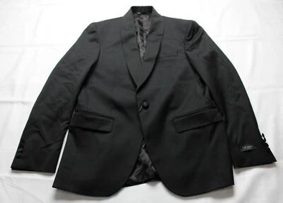 Chaqueta de Esmoquin Ted Baker Para Hombre Moderna Italiana Lana Josh Ajuste NC3 Negra Talla 40R  Foto 1 de 4