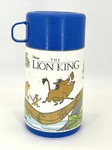 Vintage Aladdin Thermos The Lion King / Disney - Simba Pumbaa Timon - Picture 1 of 6