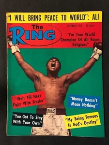 The Ring Boxing Magazine December 1972  Muhammad Ali - Picture 1 of 2