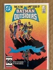 Batman and the Outsiders #32 DC Comics 1986 Mike Barr Alan Davis