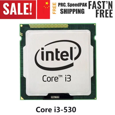 Intel Core i3-530 CPU Dual Core 2.93 GHz 4 Threads Socket LGA 1156 CPU Processor - Image 1 of 4