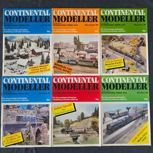 Continental Modeller Magazine 6x Issues 1985 Complete Year Bundle Bulk Buys - Picture 1 of 7