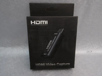NEW IN BOX USB HDMI VIDEO CAPTURE DEVICE 4K IN 1080P OUT MINI-CAP-2.0 - Image 1 of 4