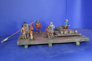 3192 Floß/Raft Bainbridge, zu 7cm Sammelfiguren, Fertigmodell Mischbauweise, GMK - Picture 1 of 8