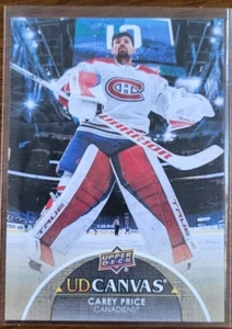 ๐2021-2022 Upper Deck๐ Series 1 CANVAS - Montreal Canadians CAREY PRICE #C44 - Picture 1 of 2