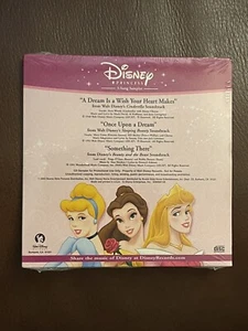 Disney Princess 3-Song Sampler  Music CD Cinderella Sleeping Beauty Belle Sealed - Picture 1 of 2