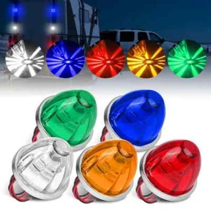 1-10X LKW LED Wassermelone Leuchten Blinker Seitenmarkierung Signalabstand - Picture 1 of 22