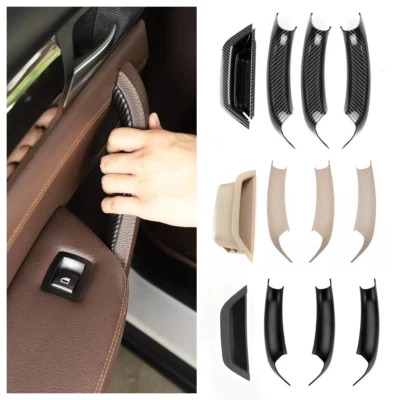 For BMW X3 X4 F25 F26 2010-2016 Car Interior Door Handles Panel trim Decoration Foto 1 de 4