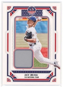 2024 USA Baseball Stars & Stripes Materials PE #USA-JS Jack Smejkal Jersey - Picture 1 of 1