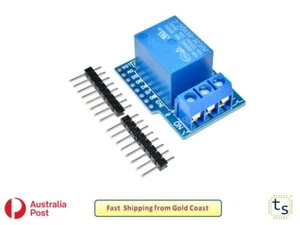 WeMos D1 10A 5v Relay Shield For D1 Mini ESP8266 WiFi Module AU Stock - Picture 1 of 4