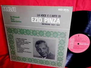 EZIO PINZA La voce e l'arte Incisioni 1927-1951 LP ITALY 1969 MINT- - Imagen 1 de 2