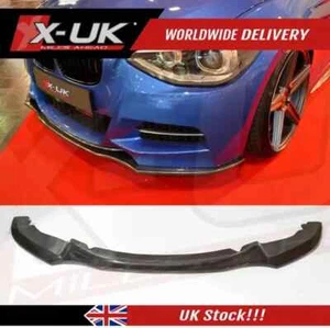 BMW 1 Series F20 F21 M Sport Front Splitter – Carbon Fibre M Performance Style - Picture 1 of 5