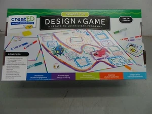 Crayola STEAM Design-A-Game Kit Grade 2-3 Model Magic, Markers Card Damage NEW - Picture 1 of 8
