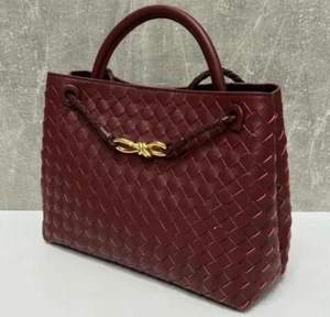 Women's bags Bottega Veneta andiamo color Bordeaux red/over the shoulder leather - Picture 1 of 8