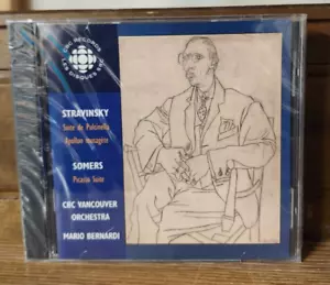 Strawinsky and Somers Mario Bernardi CBC Vancouver Orchestra Neu noch versiegelt - Bild 1 von 2