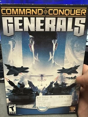 Command & Conquer:Generals (PC, 2003) CIB Fold Out Front [broken hinge see pics] - Image 1 of 4