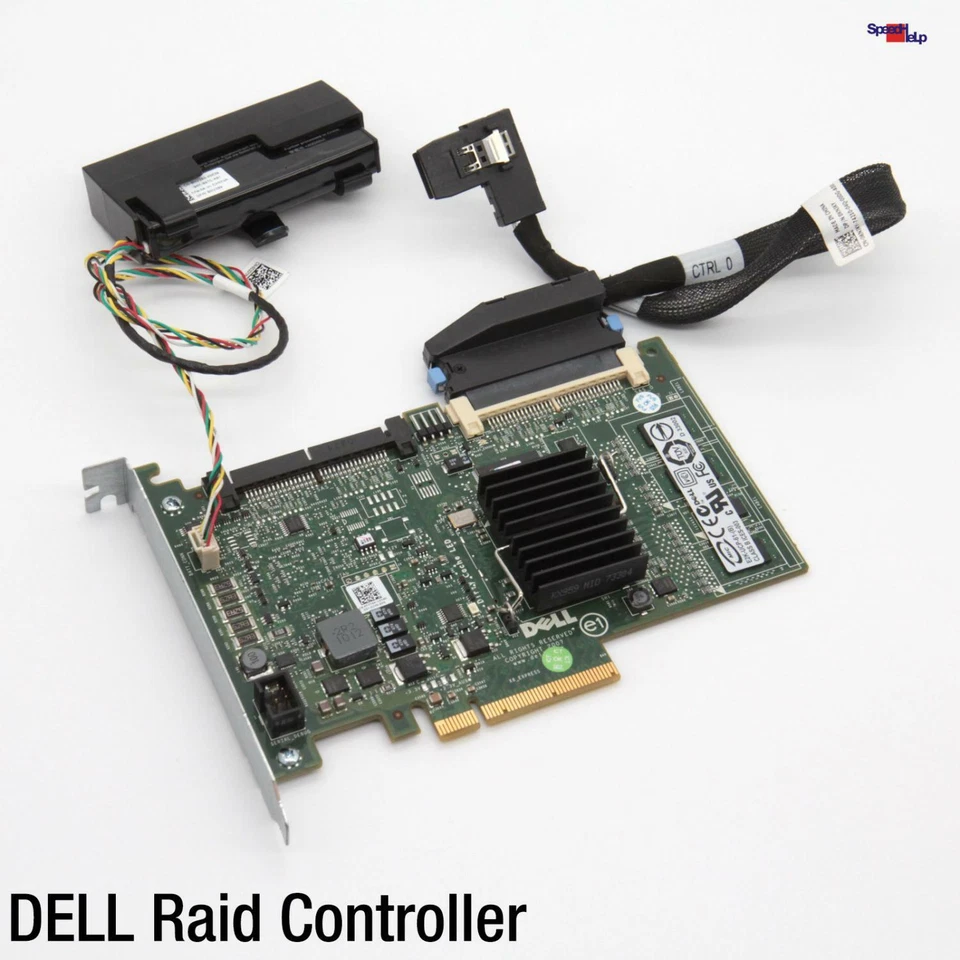 DELL SAS SCSI Pcie X8 Controller HDD SSD E2k-ucp-61- (B) 6i 6iR Raid 0 1 Cable - Image 1 of 3