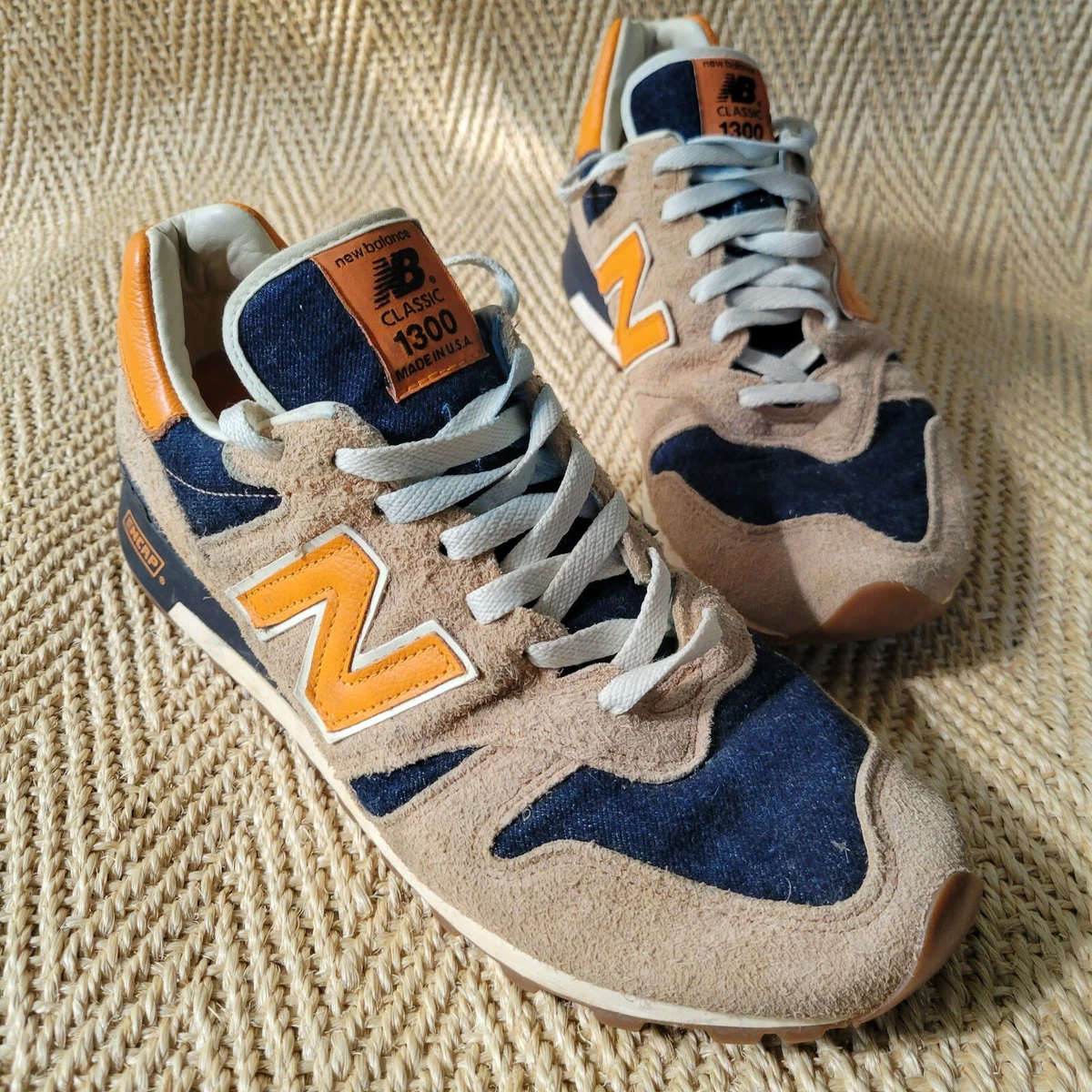 New Balance Levi's x 1300 Made In USA Orange Tab for Sale